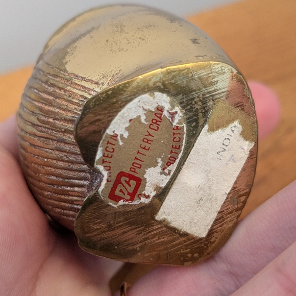 Vintage Brass Owl Figurine 🦉 - Picture 9 of 13